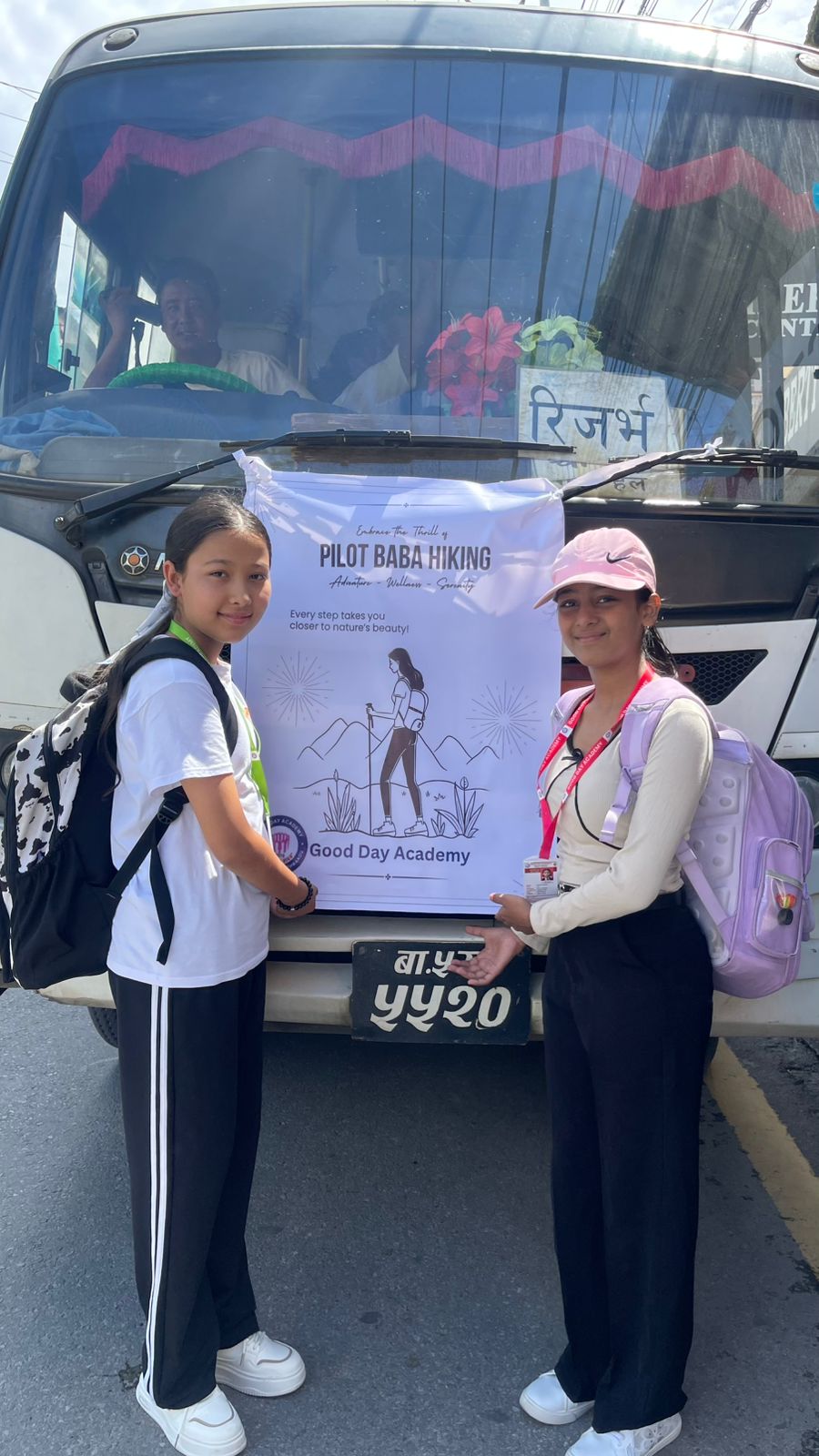 Learning beyond books - school hiking day!