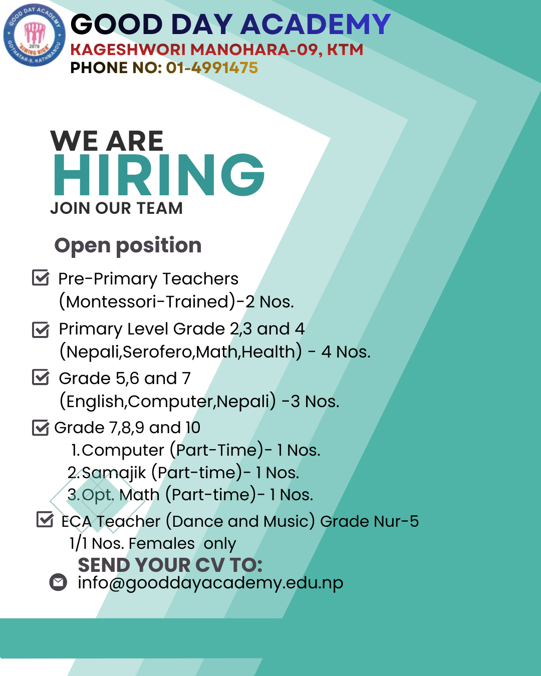 Vacancy Announcement